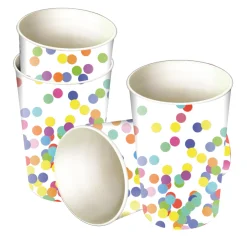 Bekers Confetti, 8st.