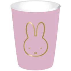 Bekers Nijntje Roze, 8st.