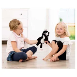 Beleduc - Handpop Moeder en kind Kat