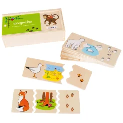 Beleduc Cognito Dierenmanieren Herkennen Houten Kinderspel