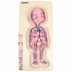 Beleduc Houten Lagenpuzzel Jongen - 5 Lagen