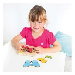 Beleduc Houten Lagenpuzzel Vlinder