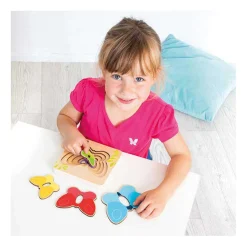 Beleduc Houten Lagenpuzzel Vlinder