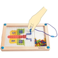 Beleduc Houten Stapeltoren met Vormen