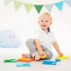 Beleduc Houten Stapeltoren met Vormen