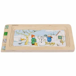 Beleduc Lagenpuzzel 4 Seizoenen