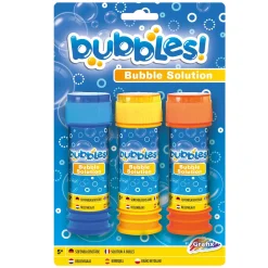 Bellenblaas, 3 potjes op kaart