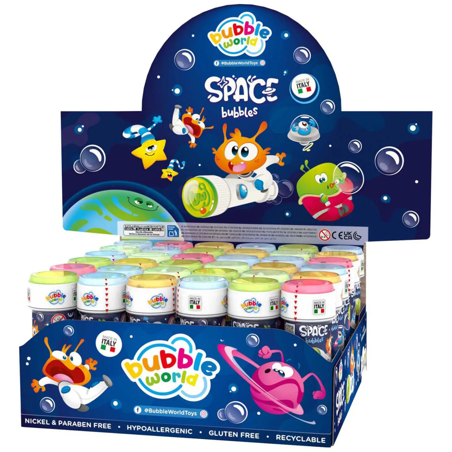 Bellenblaas Ruimte - 36x60ml.