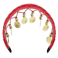 Belly Dance Set Rood, 3dlg.