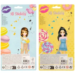 Besties 3D stickervel