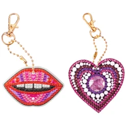 Besties Diamond Painting Sleutelhanger Maken