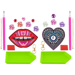 Besties Diamond Painting Sleutelhanger Maken
