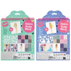 Besties Fashion Design Kleur- en Stickerboek met Stencils