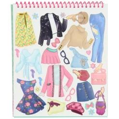 Besties Fashion Design Kleur- en Stickerboek met Stencils
