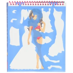 Besties Fashion Design Kleur- en Stickerboek met Stencils