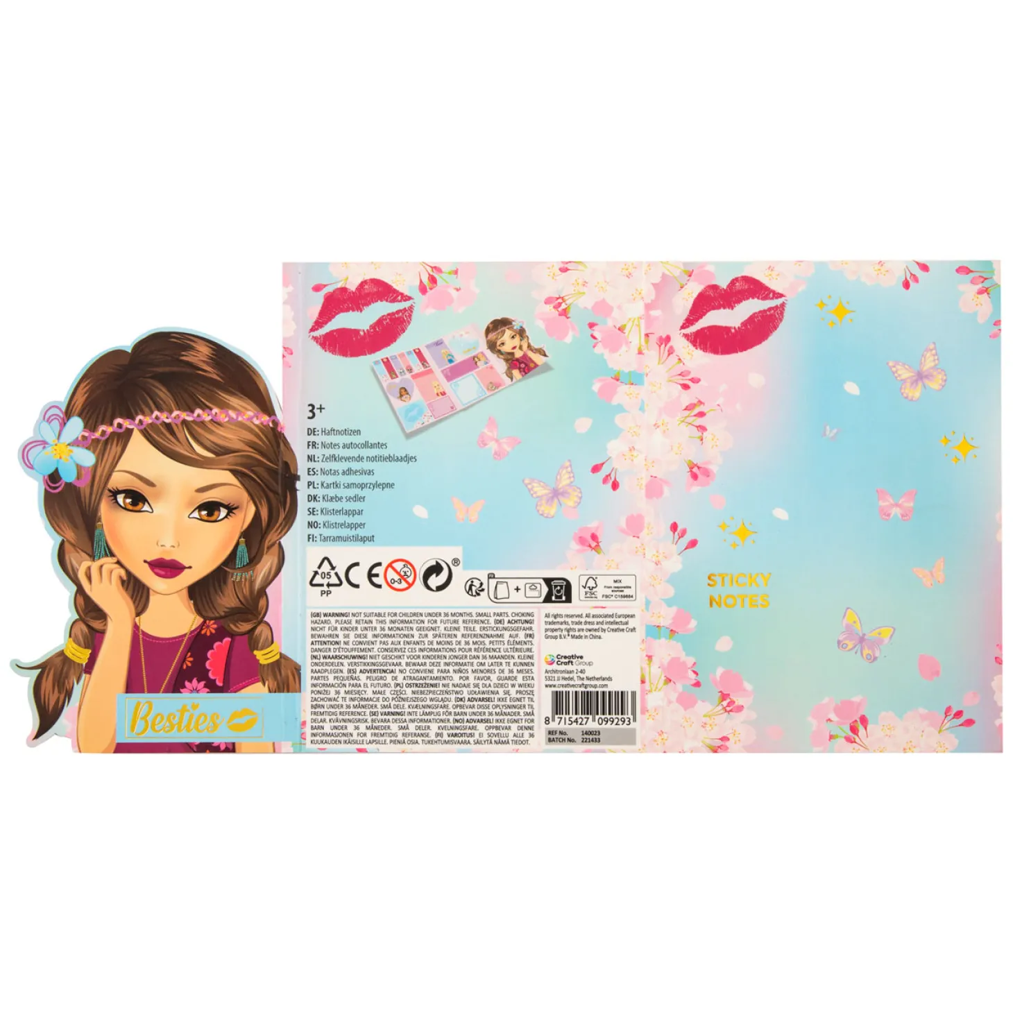 Besties Plaknotities Set