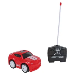 Bestuurbare Auto Roadstar RC Rood 27Mhz, 13,5cm