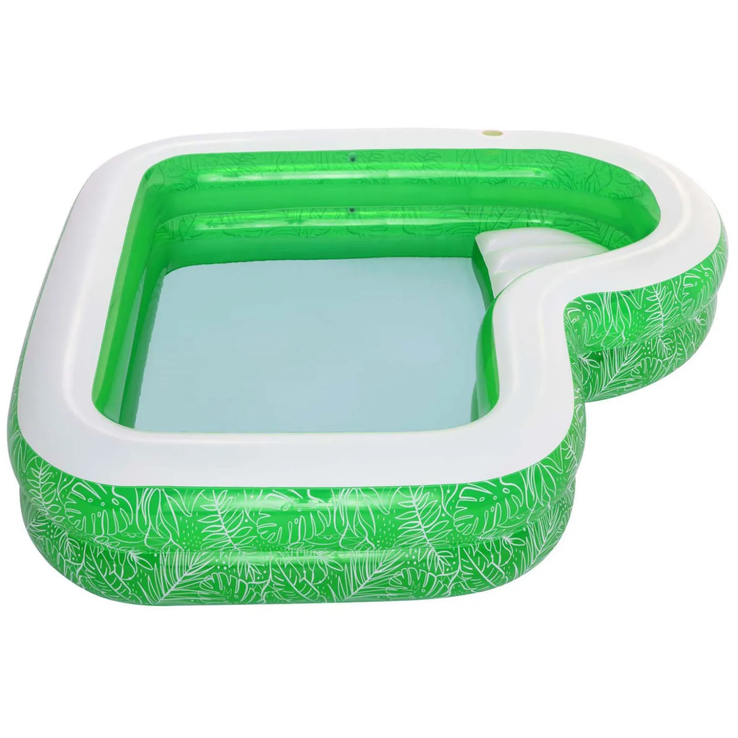 Bestway Familiebad Rechthoek Tropical Paradise met Zitje, 231cm