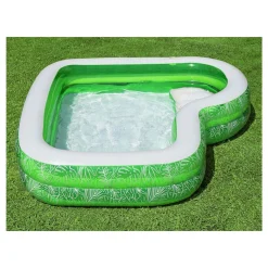 Bestway Familiebad Rechthoek Tropical Paradise met Zitje, 231cm