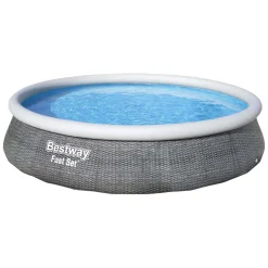 Bestway Zwembad Fast Set Set Rond Rotan, 396cm