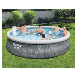 Bestway Zwembad Fast Set Set Rond Rotan, 457x107cm