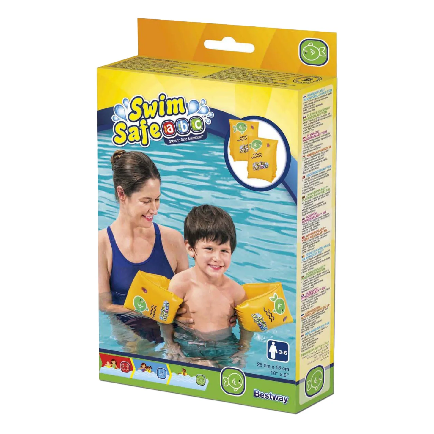 Bestway Zwembandjes Wondersplash S/M, 3-6 jaar