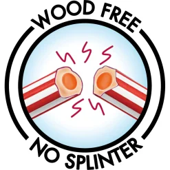 BIC Evolution Potloden met Gum, 8st.