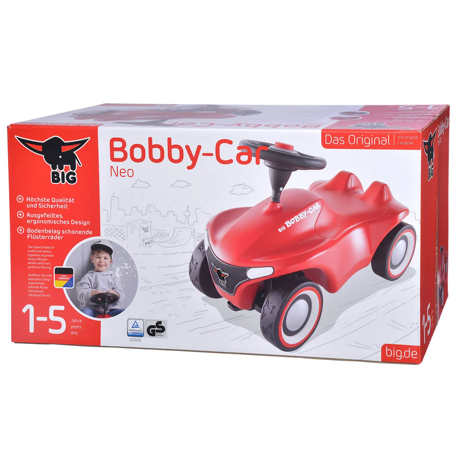 BIG Bobby Car Neo - Rood