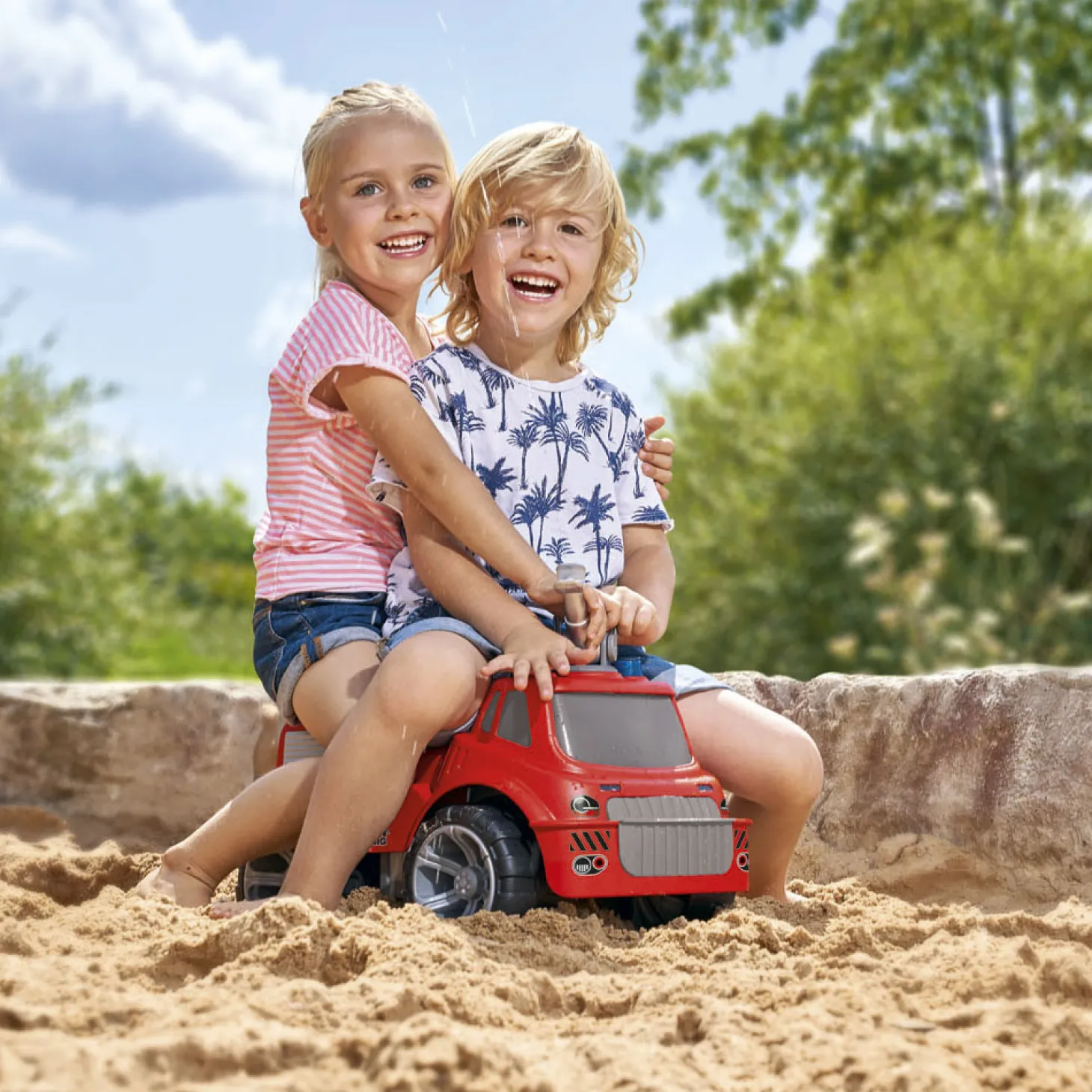 BIG Power Worker Maxi Brandweerwagen