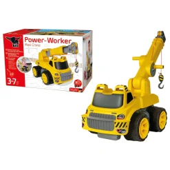 BIG Power Worker Maxi Loopauto met Kraan