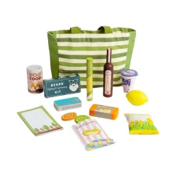 Bigjigs Houten Boodschappen Speelset, 17dlg.