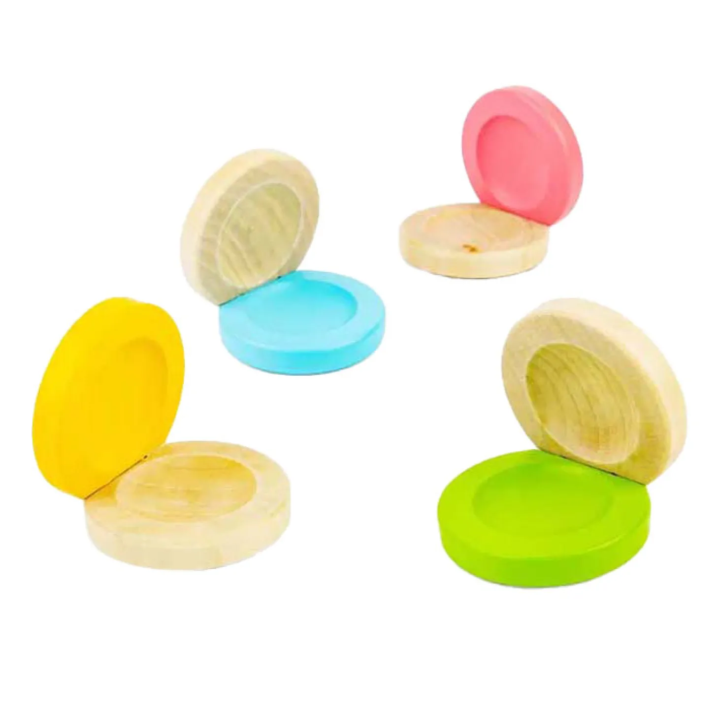 Bigjigs Houten Castagnette Kleur