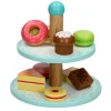 Bigjigs Houten Etagere met Taartjes