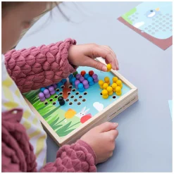 Bigjigs Houten Insteekmozaiek Spel Tuin