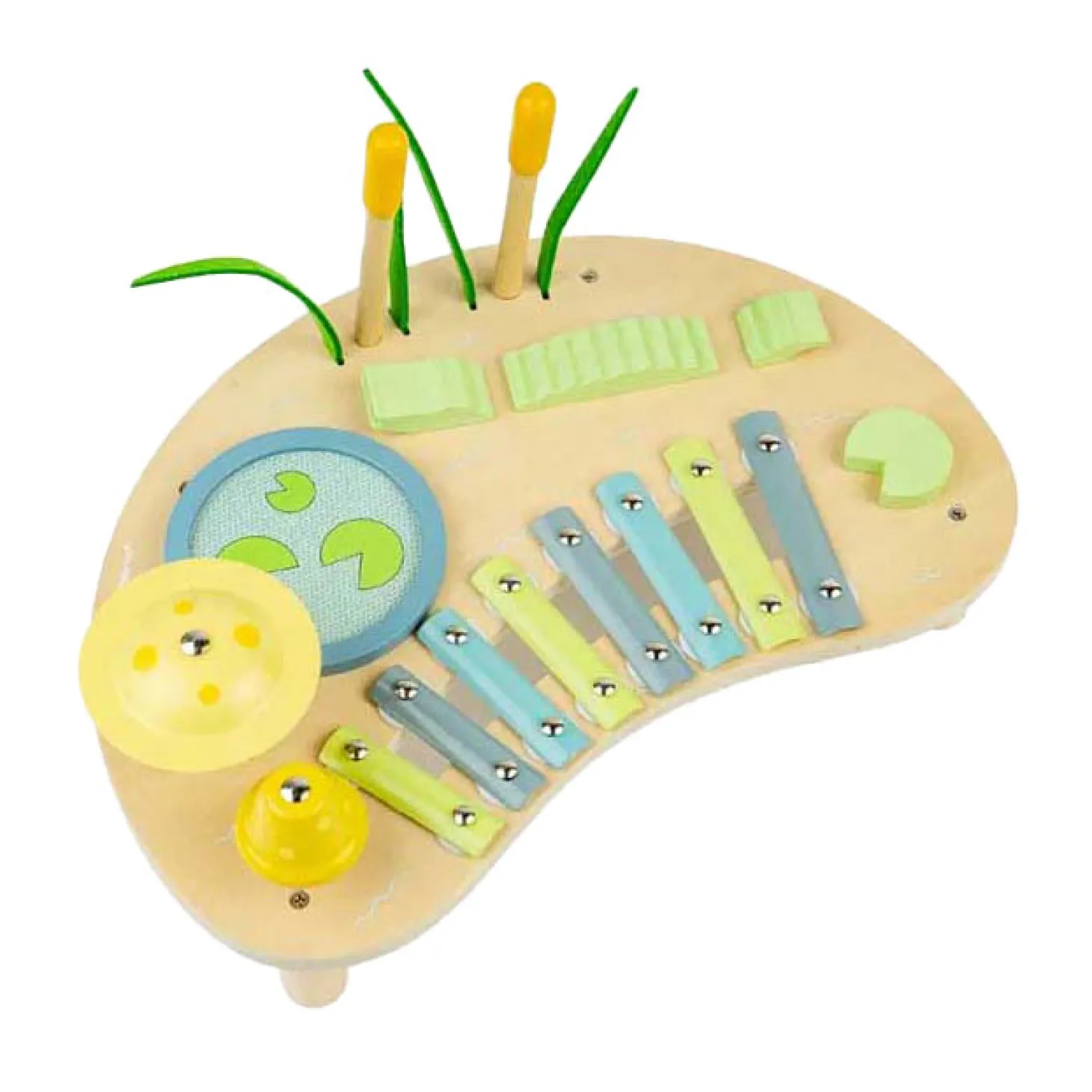 Bigjigs Houten Jungle Muziekbureau