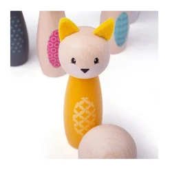 Bigjigs Houten Kegelspel, Bosdieren