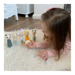 Bigjigs Houten Kegelspel, Bosdieren