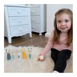 Bigjigs Houten Kegelspel, Bosdieren