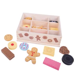 Bigjigs Houten Kistje met Koekjes