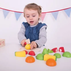 Bigjigs Houten Kistje met Snijfruit