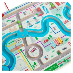 Bigjigs Houten Magnetische Londen Doolhof