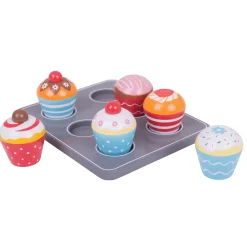 Bigjigs Houten Muffinset