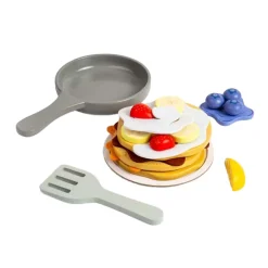 Bigjigs Houten Pannenkoeken Speelset, 16dlg.