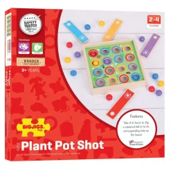 Bigjigs Houten Planten Schietspel