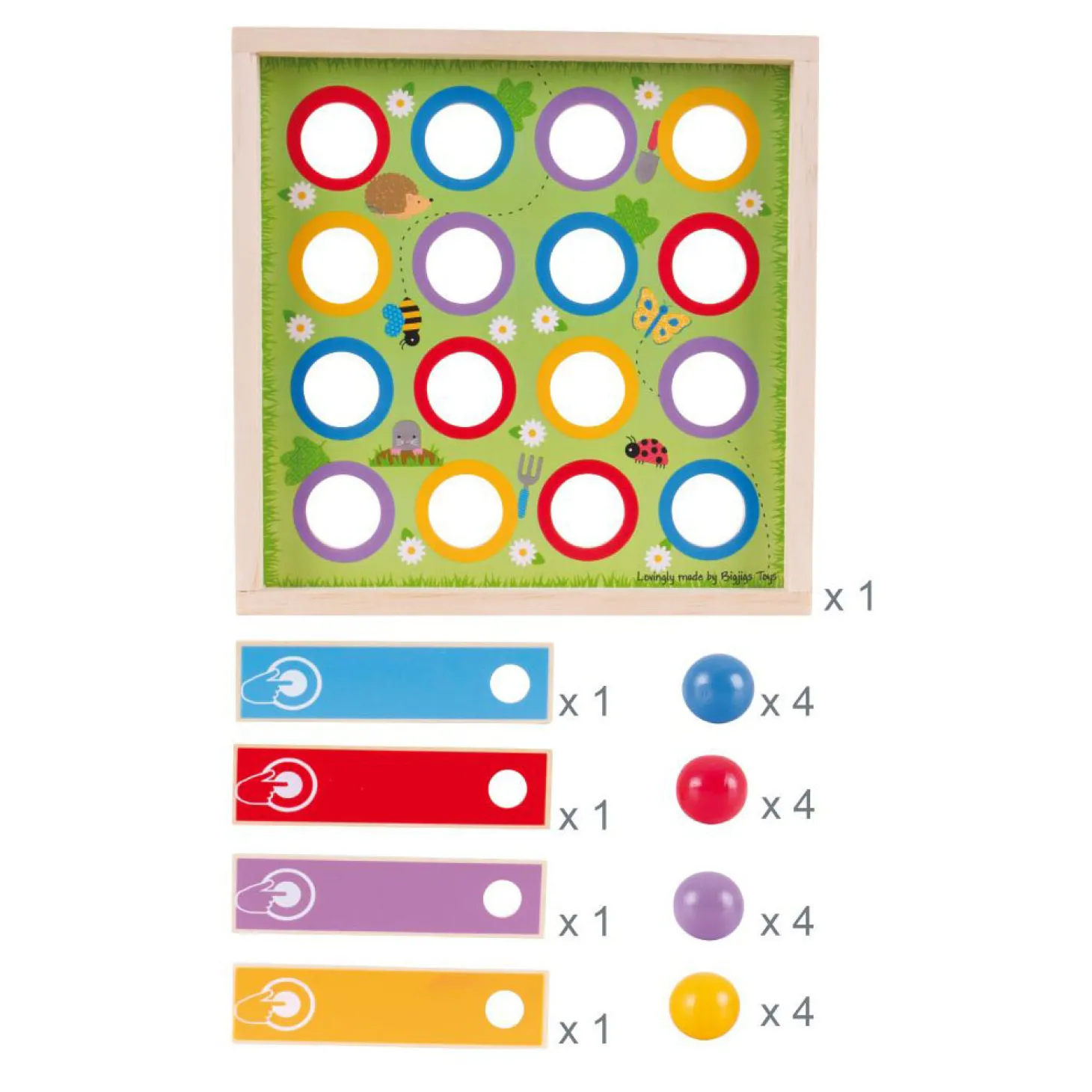 Bigjigs Houten Planten Schietspel