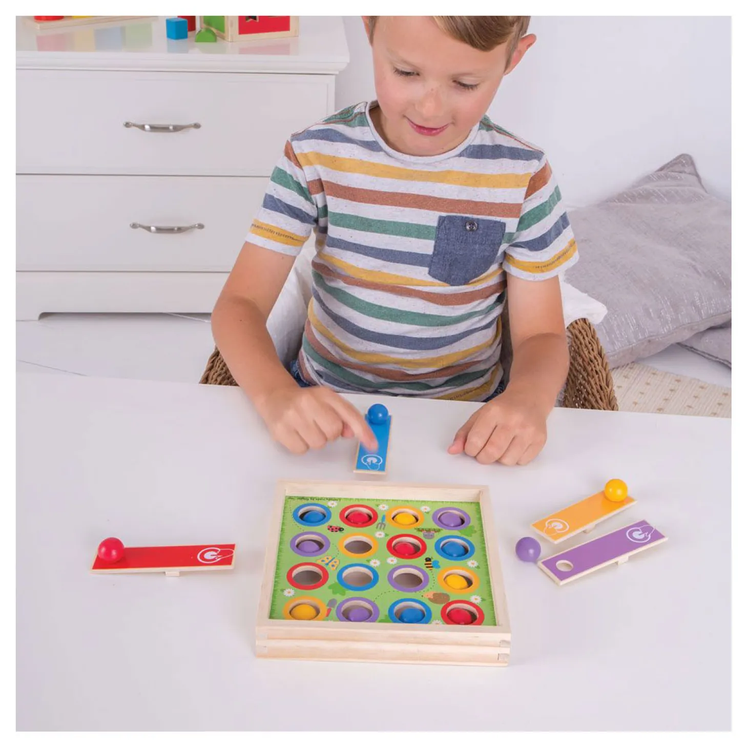 Bigjigs Houten Planten Schietspel