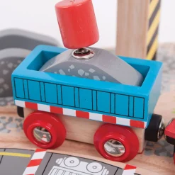 Bigjigs Houten Rails - Gravel Kraan