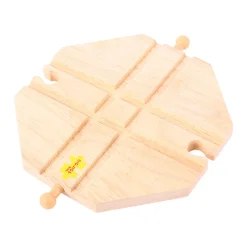 Bigjigs Houten Rails - Kruisingsplateau