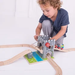 Bigjigs Houten Rails - Ophaalbrug