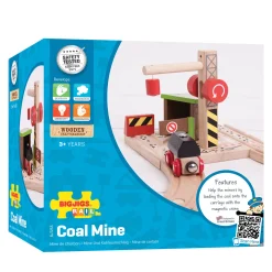 Bigjigs Houten Rails - Steenkool Mijn